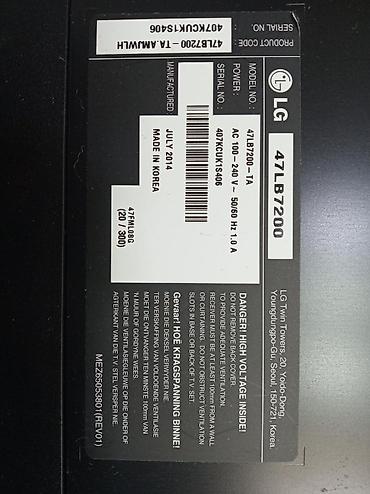 ana plata: LG. SMART. LED. Televizorun Ana. Platasi. Satılır. 150 AZN — 3