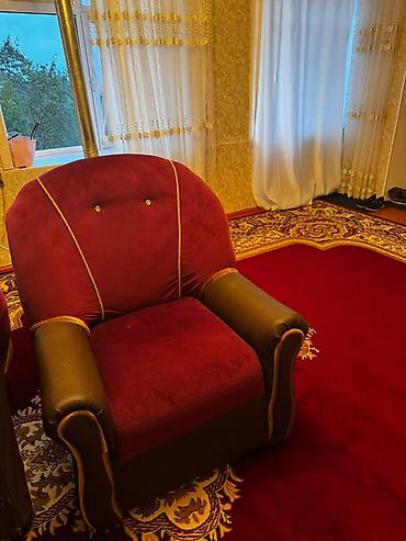 bakıda xalca mağazası: Yeni, Klassik divan, 2 kreslo, Bazalı, Açılmayan — 3