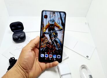 часы с экраном: Redmi, Redmi Note 10 Pro, Колдонулган, 256 ГБ, түсү - Көк, 1 SIM, 2 SIM, eSIM