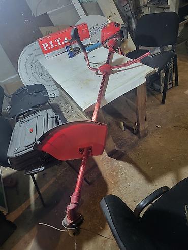 şam r16: P.I.T. benzinli otbiçən (trimmer) - Güclü ikiqat qol tutacağı ilə — 1