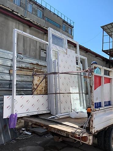 Пластиковые окна на заказ: Пластиковый окна двери витираж арка трапетсия либой слажнас алиминий — 4