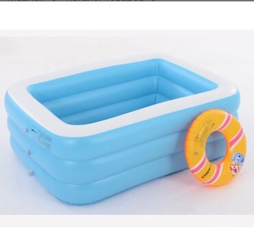надувной бассейн для детей: Бассейн надувной Bestway 196x143x60см+бесплатная доставка по