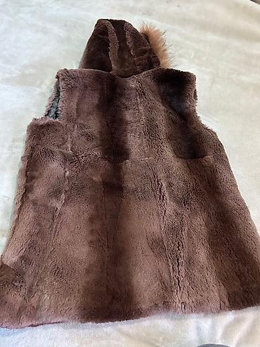 Шубы: Шуба, Короткая модель, Индия, С капюшоном, M — 2