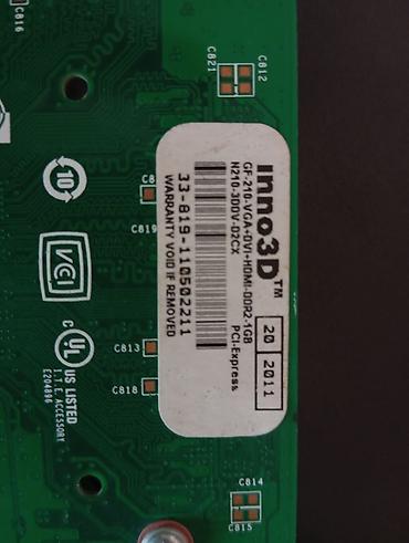 geforce 9600gt: Inno3D GeForce 210 ekran kartı - Model: Inno3D GF-210 — 3