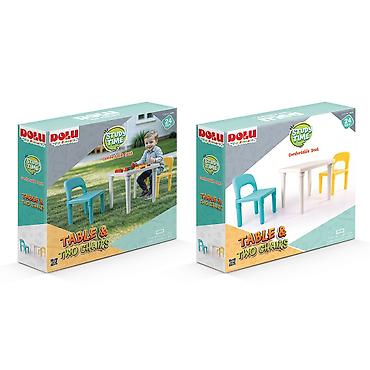 element sudopera: Dolu Sto i stolica – dečiji set nameštaja za igru, učenje i crtanje — 2