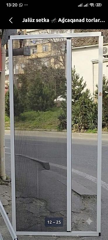 pəncərə barmaqlığı: Yeni Siyirmə Ağcaqanad toru Qapı üçün — 1