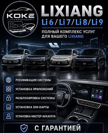 e 303: Полный комплекс услуг по русификации и настройке автомобилей Lixiang — 1