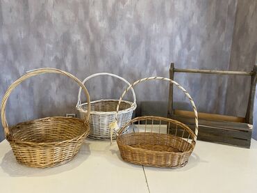 Sandıqlar: Səbətler 4 u birlikde 35 m . Tek tek 15-18 m aliniblar - 4 ədəd süni — 1