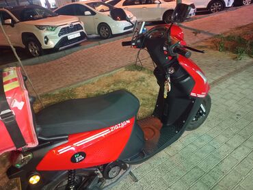 питбайк в баку цена: ZIGZAG qırmızı skuter – şəhər içi çevik və praktik nəqliyyat