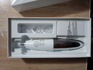 Красота и здоровье: InFace Вакуумный аппарат для чистки лица MS7000. Имеются 4 насадки