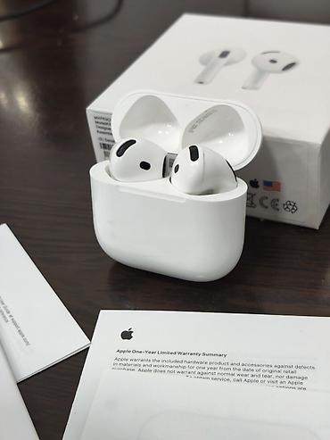 airpods pro 1: Apple AirPods (ANC ilə) - Model: AirPods, aktiv səs-küyün ləğvi — 5