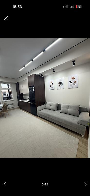 3 комнаты, 64 м², ул. Горького / Алматинка Элитка, 8 этаж, Евроремонт