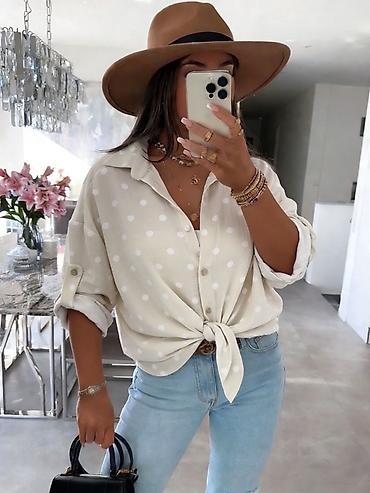 Košulje: ✨✨Ženska ležerna košulja na tufne - Model: klasična košulja na dugmad — 7