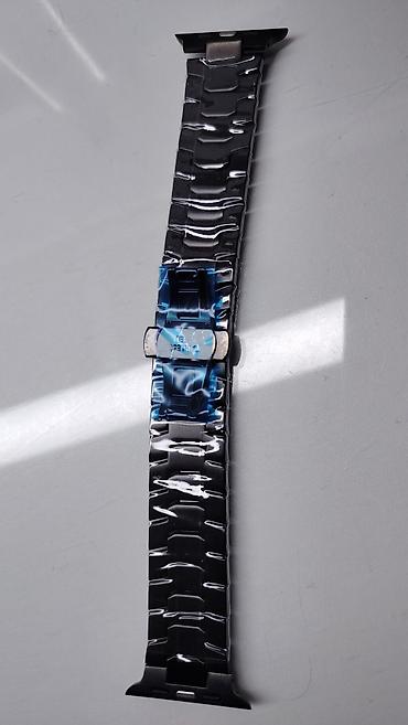 coco line: Metal saat kəməri – Apple Watch üçün - Material: paslanmayan polad — 4