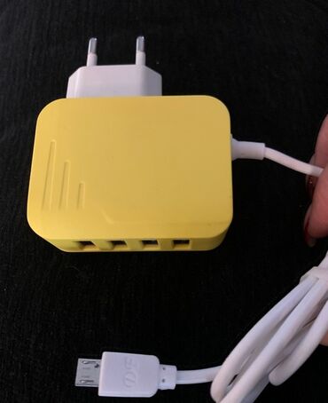 Другие аксессуары: Зарядное устройство на 4 USB порта, EU - micro USB, output