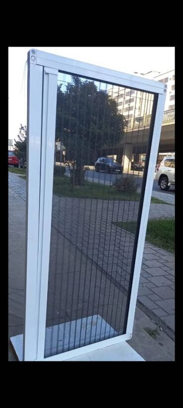 Plastik pəncərələr: Ağcaqanad toru Qapı üçün