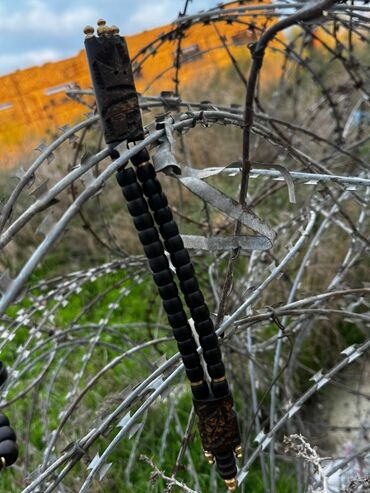 Təsbehlər: Əl işı təsbeh və aksessuarlar dəsti Məhsul təsviri: - Tünd rəngli — 13