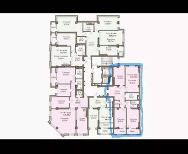 Продажа участков: 3 комнаты, 115 м², 10 этаж, Евроремонт