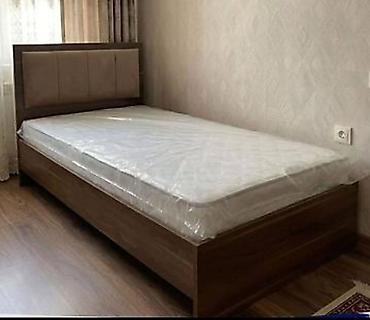 mdf panel: Yeni, Təknəfərlik çarpayı, Bazalı, Matras ilə, Siyirməsiz — 6