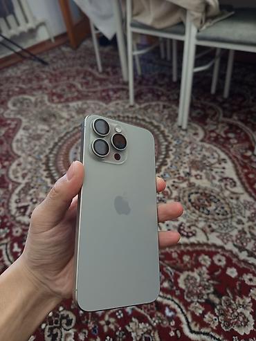 iphone cs: IPhone 15 Pro, Б/у, 256 ГБ, Natural Titanium, Коробка, 86 % — 1