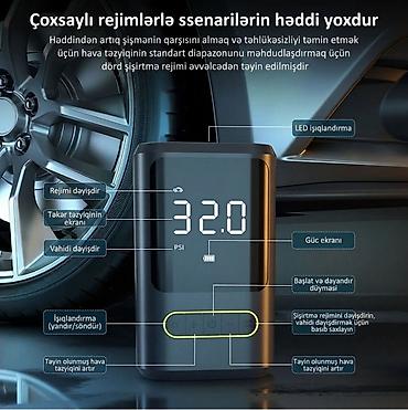 gps izleme: Ağıllı Portativ Hava Kompressoru (Təkər nasosu) - 4 əvvəlcədən təyin — 2