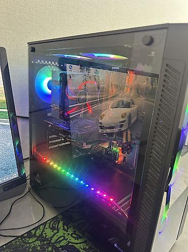 Настольные ПК и рабочие станции: Компьютер, ядер - 6, ОЗУ 16 ГБ, Для несложных задач, Б/у, Intel Core i5, NVIDIA GeForce GTX 1070, HDD + SSD — 5