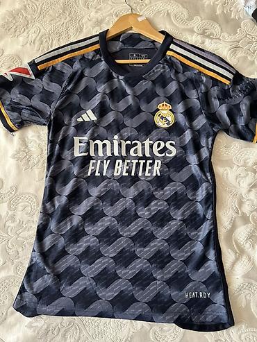 Футболки: Мужская футболка, Adidas, S, цвет - Черный — 1