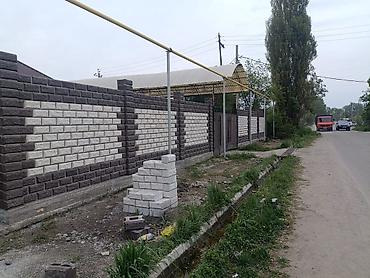 купить сэндвич панели в бишкеке: Заборы из пескоблока — 9
