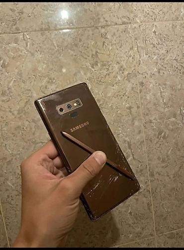 ender s1: Samsung Galaxy Note 9, Б/у, 128 ГБ, цвет - Коричневый, 2 SIM — 1