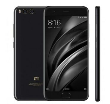 Xiaomi: Xiaomi Mi6, 128 GB, rəng - Qara, 
 Barmaq izi