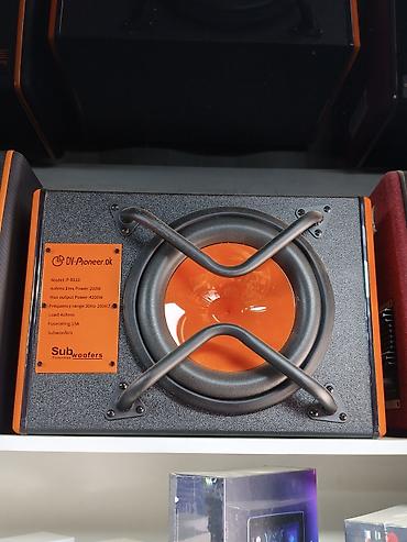 49: Сабвуфер DV-Pioneer.ok P-B110 в корпусе Характеристики: - Модель — 1