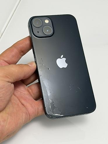 redmi note 11 e: IPhone 13, Б/у, 128 ГБ, Midnight, Защитное стекло, Чехол, 74 % — 1