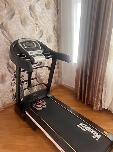 Спорт и отдых: Qaçış trenajoru Volksgym (elektrikli) Xüsusiyyətlər: - Geniş qaçış — 1