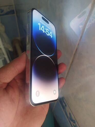 Apple iPhone: IPhone 14 Pro, Б/у, Серебристый