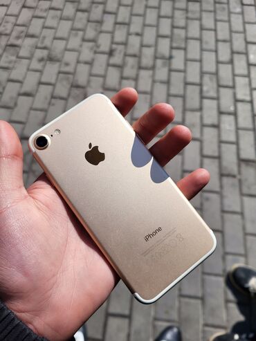 i̇phone 7: IPhone 7, 32 GB, Matte Gold, Barmaq izi