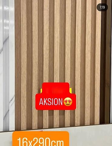 Tapete: 3D PVC zidne lamelne obloge – dekorativni paneli - Dimenzije panela — 9