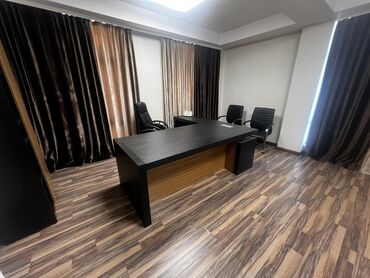 работа ночную смену охрана: Кеңсе үчүн үстөл, Колдонулган, Жөндөлө турган, түсү - Кара, Жыгач, Өзү алып кетүү