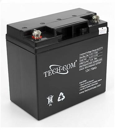 Аккумуляторная батарея TECH - COM 12V - 18Ah для ИБП (источника