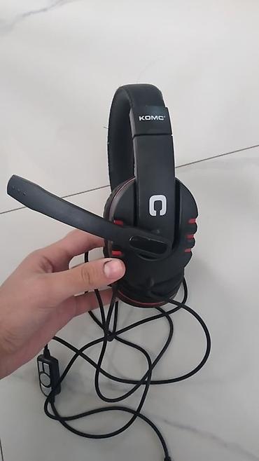 notebook bluetooth: KOMC simli qulaqlıq-mikrofon (headset) - Bağlantı: USB - Üstündə — 1