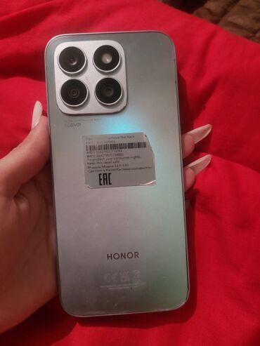 honor x5 plus qiymeti: Honor X8b, 256 GB, rəng - Ağ, İki sim kartlı, Barmaq izi, Face ID