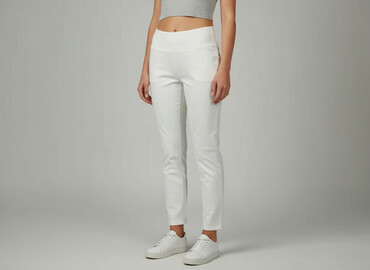 Women's Pants: Beloved, Spodnie materiałowe damskie, rozmiar L