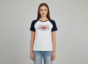 t shirty made in italy: T-shirt damski, rozmiar S