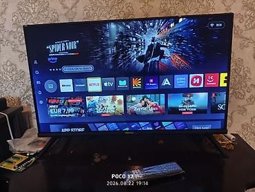 ucuz ve keyfiyyetli telefonlar: İşlənmiş Televizor Hisense DLED 32" FHD (1920x1080), Ünvandan götürmə — 4