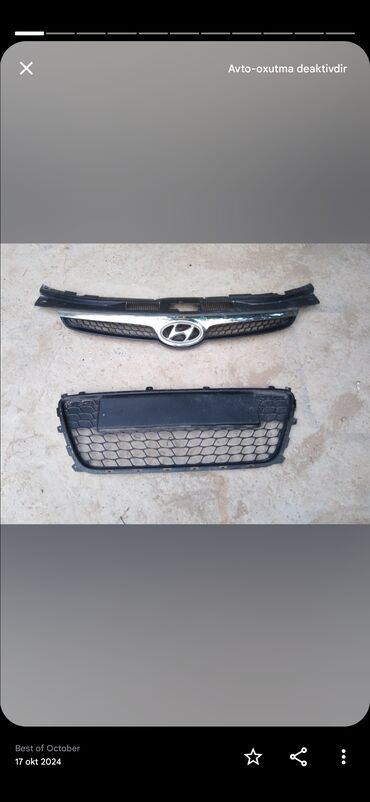 Oblisovkalar, barmaqlıqlar: Hyundai i30, 2010 il, Orijinal, Almaniya, İşlənmiş