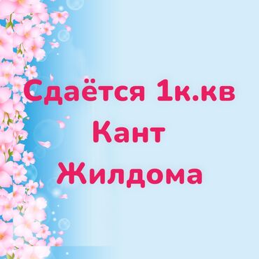 сдаю 1 ком квартиру аламедин 1: 1 комната, Собственник, Без подселения, С мебелью частично