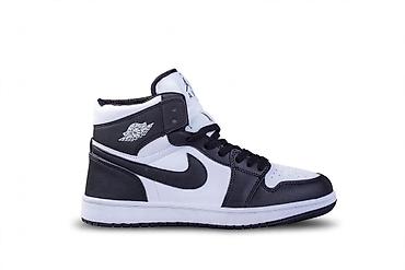 nike tb: Patike Air Jordan 1 Mid – Black/White - Silueta srednje visine sa — 1