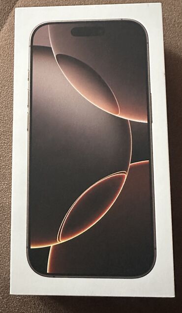 Apple iPhone: IPhone 16 Pro, 256 GB, Desert Titanium