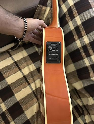 gitara usaq ucun: Freeman Gitara elektro classic- Tecili satilmalidi tezeden ferqlenmir — 4