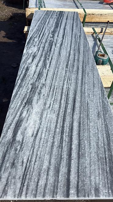 Фасадные плиты Сары-Таш (Травертин): Сары таш Сары таш толко оптом 15 $ Натуральный Гранит Ангола, Серый — 18