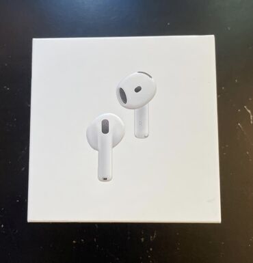 Qulaqlıqlar: AirPods 4 - Without ANC (LL/A) ✅ Yeni, No active, Jelatinli; ♻️